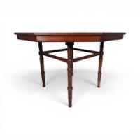 E. W. Godwin Style, Aesthetic Movement Walnut Octagonal Centre Table - Thumbnail 6