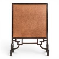An Anglo-Japanese Fire Screen with Embossed Leather Designs by E. W. Godwin - Thumbnail 6