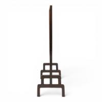An Anglo-Japanese Fire Screen with Embossed Leather Designs by E. W. Godwin - Thumbnail 8