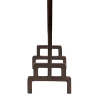 An Anglo-Japanese Fire Screen with Embossed Leather Designs by E. W. Godwin - Thumbnail 14
