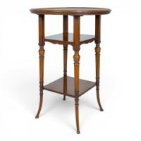 E. W. Godwin for Collinson & Lock. Aesthetic Movement Mahogany Side Table - Thumbnail 2