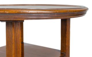 E. W. Godwin for Collinson & Lock. Aesthetic Movement Mahogany Side Table - Thumbnail 9