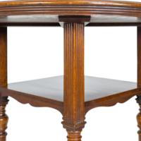 E. W. Godwin for Collinson & Lock. Aesthetic Movement Mahogany Side Table - Thumbnail 10