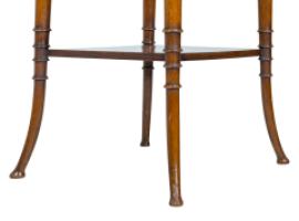 E. W. Godwin for Collinson & Lock. Aesthetic Movement Mahogany Side Table - Thumbnail 13