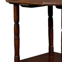 Gillow & Co. Attributed, In the style of E. W. Godwin, Aesthetic Movement Two-Tier Walnut Side Table - Thumbnail 6
