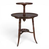 E. W. Godwin, Attributed. Aesthetic Movement Mahogany Tea and Cake Table - Thumbnail 2