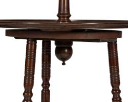 E. W. Godwin, Attributed. Aesthetic Movement Mahogany Tea and Cake Table - Thumbnail 13