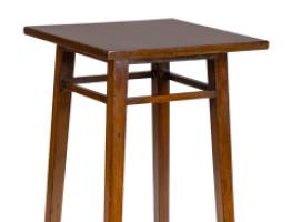 E. W. Godwin for William Watt, Attributed. Walnut Plant Stand with Angular Supports - Thumbnail 10