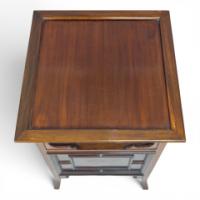 E. W. Godwin Style. Anglo-Japanese Walnut Music Cabinet with Cloud Aprons - Thumbnail 8