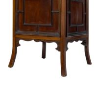 E. W. Godwin Style. Anglo-Japanese Walnut Music Cabinet with Cloud Aprons - Thumbnail 12