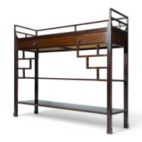 E. W. Godwin Attributed Anglo-Japanese Walnut Buffet or Hall Table - Thumbnail 1