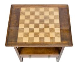 E. W. Godwin, Attributed. Anglo-Japanese Mahogany Chess Table - Thumbnail 10