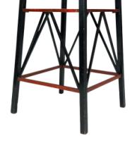 E. W. Godwin Style. Liberty & Co. Attributed, Anglo-Japanese Ebonised Plant Stand - Thumbnail 11