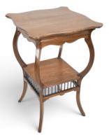 E. W. Godwin, Style of. A Pair of Ash Arts & Crafts Anglo-Japanese Side Tables - Thumbnail 7