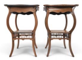 E. W. Godwin, Style of. A Pair of Ash Arts & Crafts Anglo-Japanese Side Tables - Thumbnail 2