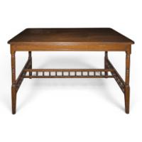 E. W. Godwin, In the manner of., Large Walnut Centre Table c.1880