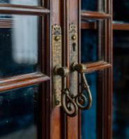 E. W. Godwin Attributed, Made by Collinson & Lock, Inlaid Display Cabinet - Thumbnail 6
