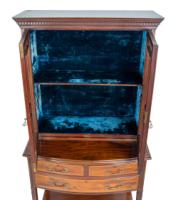 E. W. Godwin Attributed, Made by Collinson & Lock, Inlaid Display Cabinet - Thumbnail 4