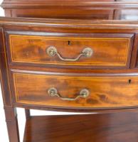 E. W. Godwin Attributed, Made by Collinson & Lock, Inlaid Display Cabinet - Thumbnail 10