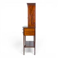 E. W. Godwin Attributed, Made by Collinson & Lock, Inlaid Display Cabinet - Thumbnail 3