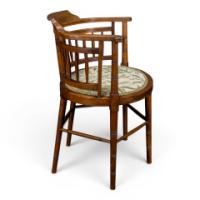 E. W. Godwin Attributed, Made by Gillows, Aesthetic Walnut Armchair - Thumbnail 8