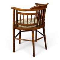 E. W. Godwin Attributed, Made by Gillows, Aesthetic Walnut Armchair - Thumbnail 5