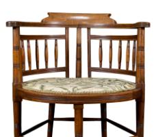 E. W. Godwin Attributed, Made by Gillows, Aesthetic Walnut Armchair - Thumbnail 11