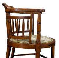 E. W. Godwin Attributed, Made by Gillows, Aesthetic Walnut Armchair - Thumbnail 14