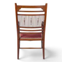 E. W. Godwin for William Watt, Anglo-Japanese Walnut Armchair with Spindle Back - Thumbnail 6