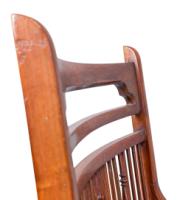 E. W. Godwin for William Watt, Anglo-Japanese Walnut Armchair with Spindle Back - Thumbnail 15