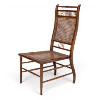 Edward William Godwin for William Watt, Anglo-Japanese Walnut Side Chair - Thumbnail 3