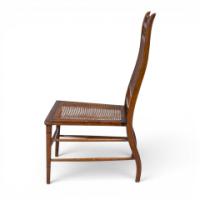 Edward William Godwin for William Watt, Anglo-Japanese Walnut Side Chair - Thumbnail 4