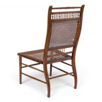 Edward William Godwin for William Watt, Anglo-Japanese Walnut Side Chair - Thumbnail 5