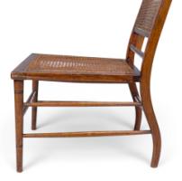 Edward William Godwin for William Watt, Anglo-Japanese Walnut Side Chair - Thumbnail 13