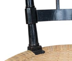 E. W. Godwin for William Watt, Old English Ebonised Beech and Cane Armchair - Thumbnail 13