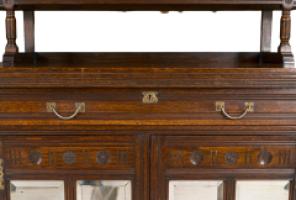 E. W. Godwin Attributed, Probably Made by Collinson and Lock, Rosewood Sideboard - Thumbnail 15
