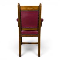 E. W. Godwin, Made by William Watt, Aesthetic Movement Oak Armchair - Thumbnail 5