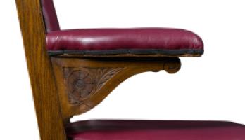 E. W. Godwin, Made by William Watt, Aesthetic Movement Oak Armchair - Thumbnail 11