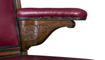 E. W. Godwin, Made by William Watt, Aesthetic Movement Oak Armchair - Thumbnail 13
