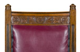 E. W. Godwin, Made by William Watt, Aesthetic Movement Oak Armchair - Thumbnail 16