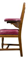 E. W. Godwin, Made by William Watt, Aesthetic Movement Oak Armchair - Thumbnail 17