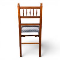 Philip Webb for Morris and Co Attributed, Pair of Sussex Beech Side Chairs - Thumbnail 11