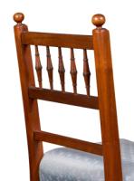 Philip Webb for Morris and Co Attributed, Pair of Sussex Beech Side Chairs - Thumbnail 16
