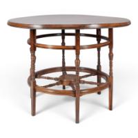 E. W. Godwin, Probably Made by William Watt, Circular Centre Tables - Thumbnail 6