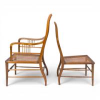 Edward William Godwin for William Watt, Anglo-Japanese Walnut Side Chair - Thumbnail 11