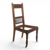 E. W. Godwin Attributed, Pair of Oak Aesthetic Movement Dining Chairs - Thumbnail 2