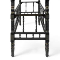 Gillows & Co., Attributed, Aesthetic Movement Gilt Ebonised Walnut Centre Table - Thumbnail 4