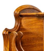 Emile Galle. Art Nouveau Walnut Writing Desk with Exceptional Inlaid Scenery - Thumbnail 13