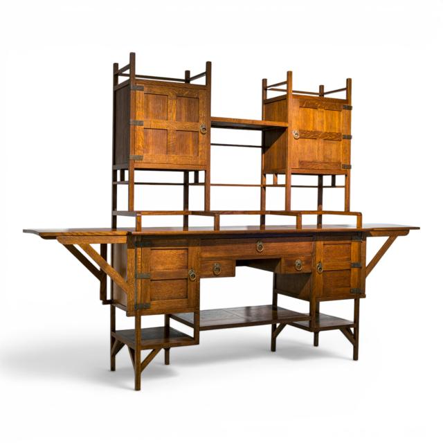 E. W. Godwin Anglo-Japanese iconic oak sideboard