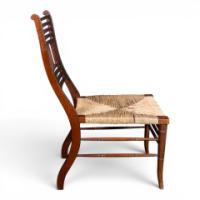 E. W. Godwin Attributed, Pair of Anglo-Japanese Walnut Low Side Nursing Chairs - Thumbnail 28